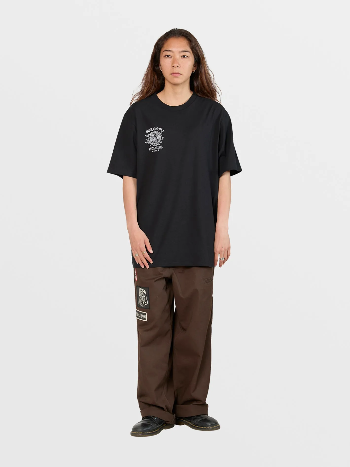 Tokyo True Featured Artist Tiger Short Sleeve Tee - Black sold by Volcom product image thumbnail 3