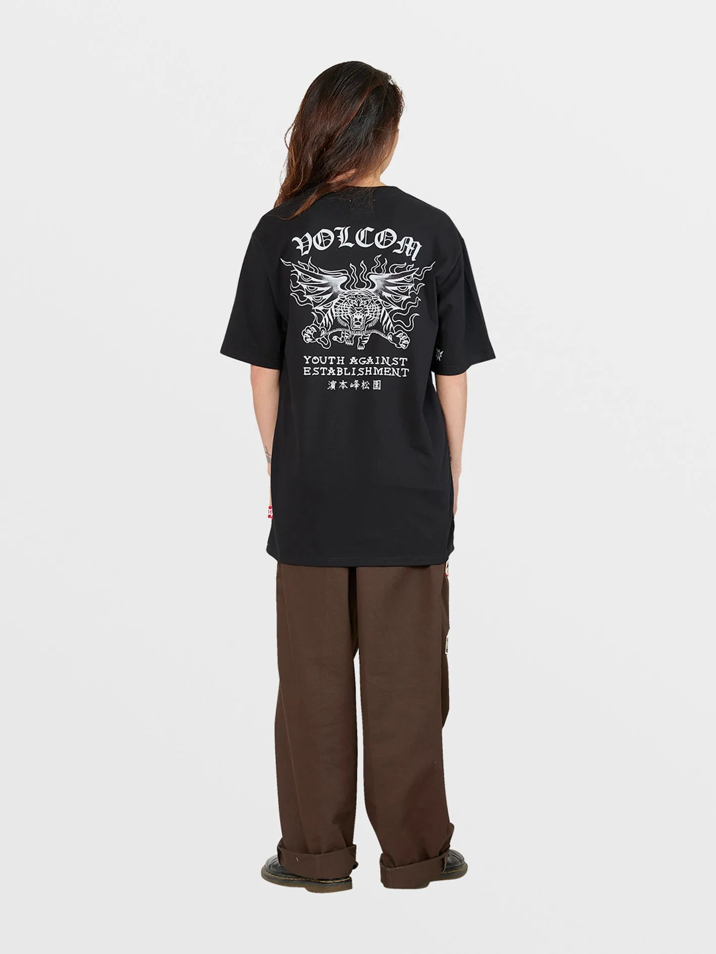 Tokyo True Featured Artist Tiger Short Sleeve Tee - Black sold by Volcom product image thumbnail 4