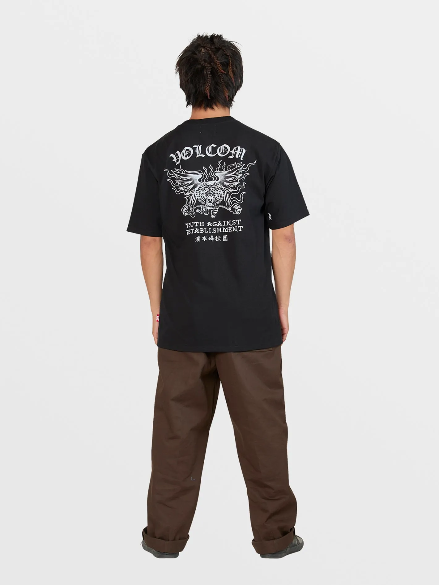 Tokyo True Featured Artist Tiger Short Sleeve Tee - Black sold by Volcom product image thumbnail 2