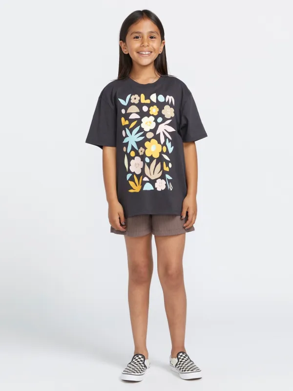 Girls Truly Stoked Bf Tee - Vintage Black made by Volcom