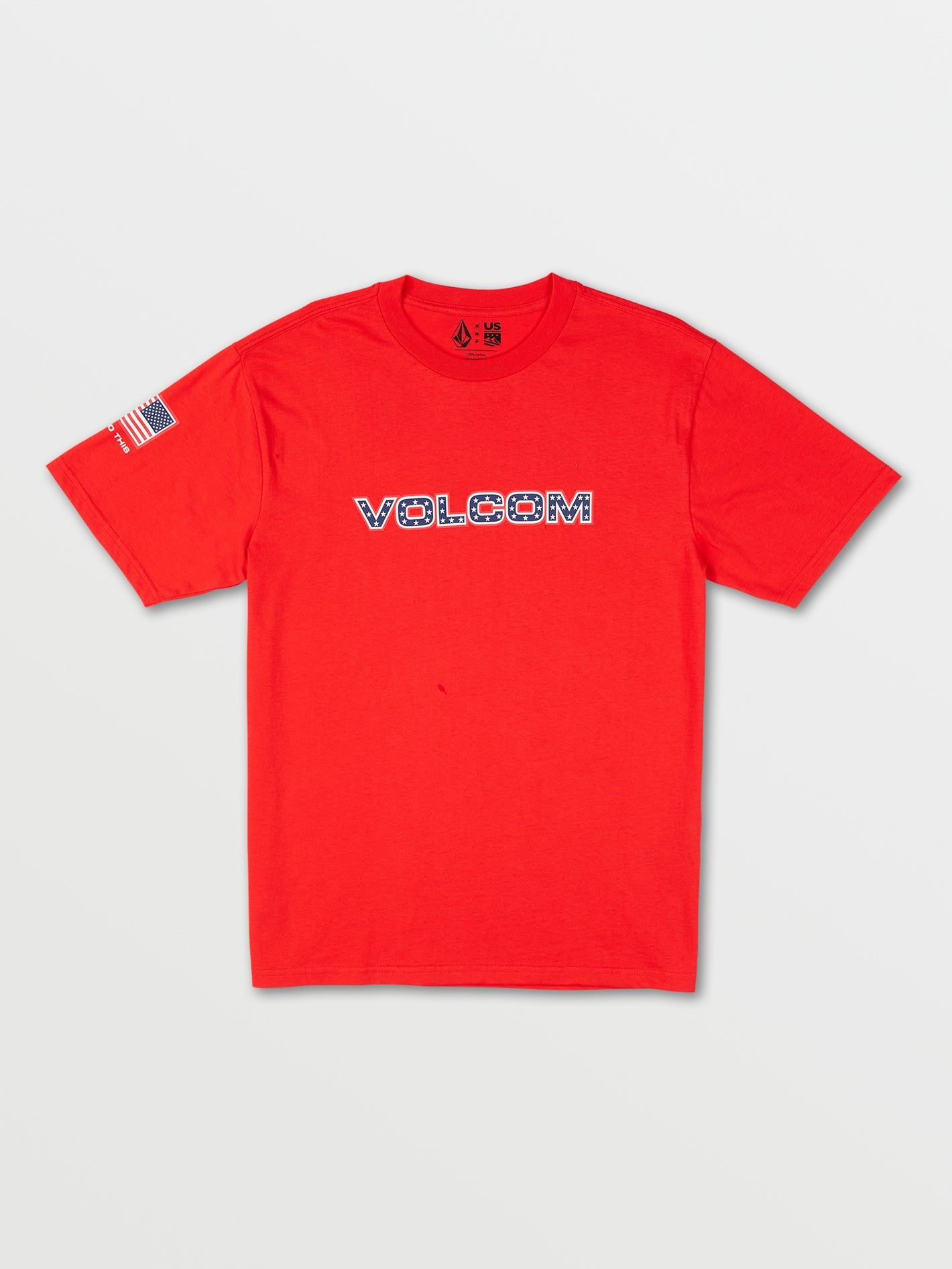USST Wordmark Short Sleeve - Red (2022) sold by Volcom