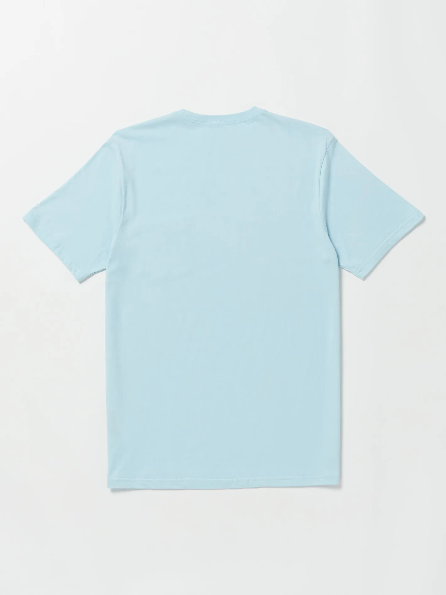 Solid Short Sleeve Pocket Tee - Misty Blue sold by Volcom product image thumbnail 2