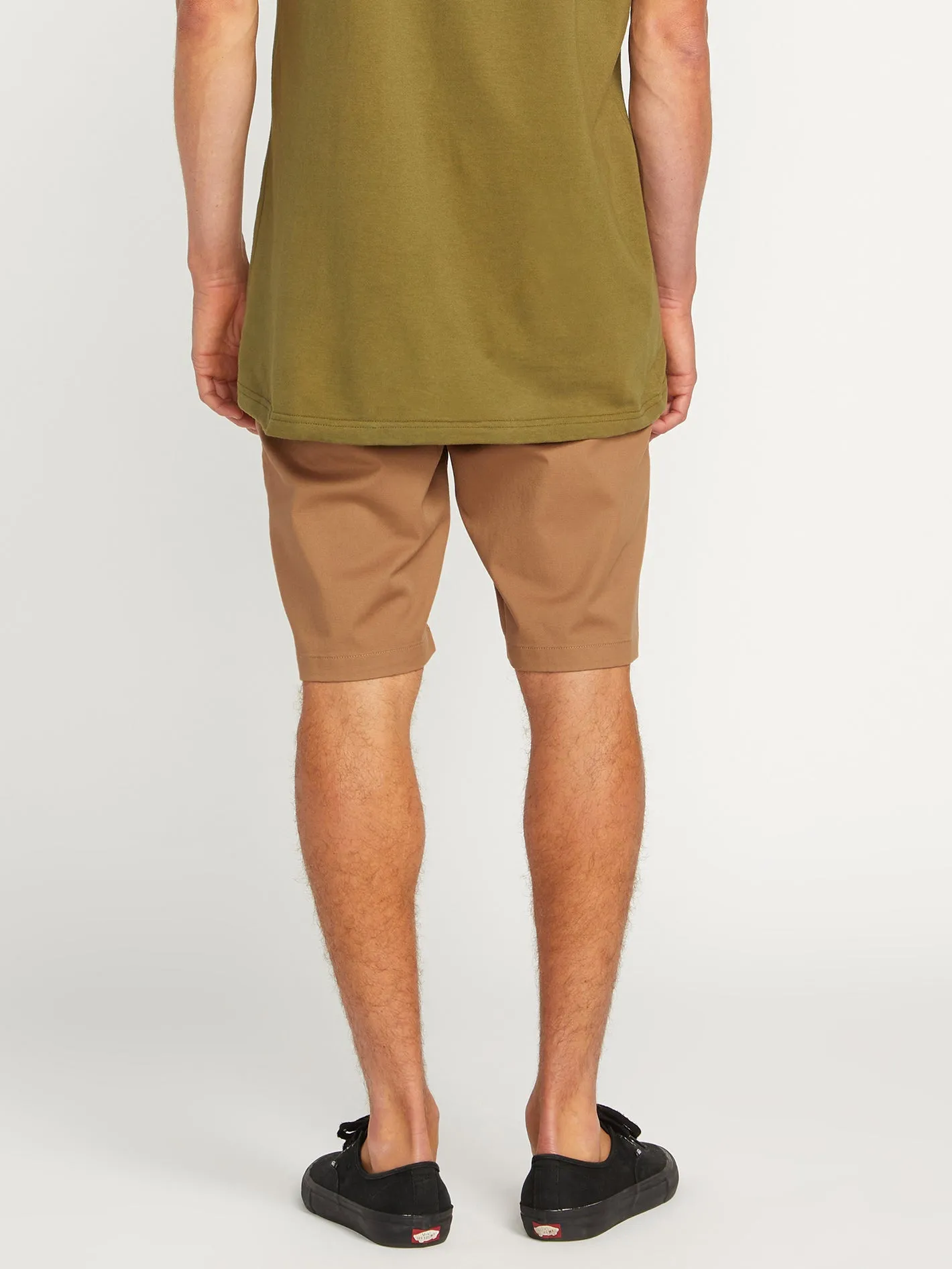 Frickin Modern Stretch Chino Shorts - Tobacco sold by Volcom product image thumbnail 2