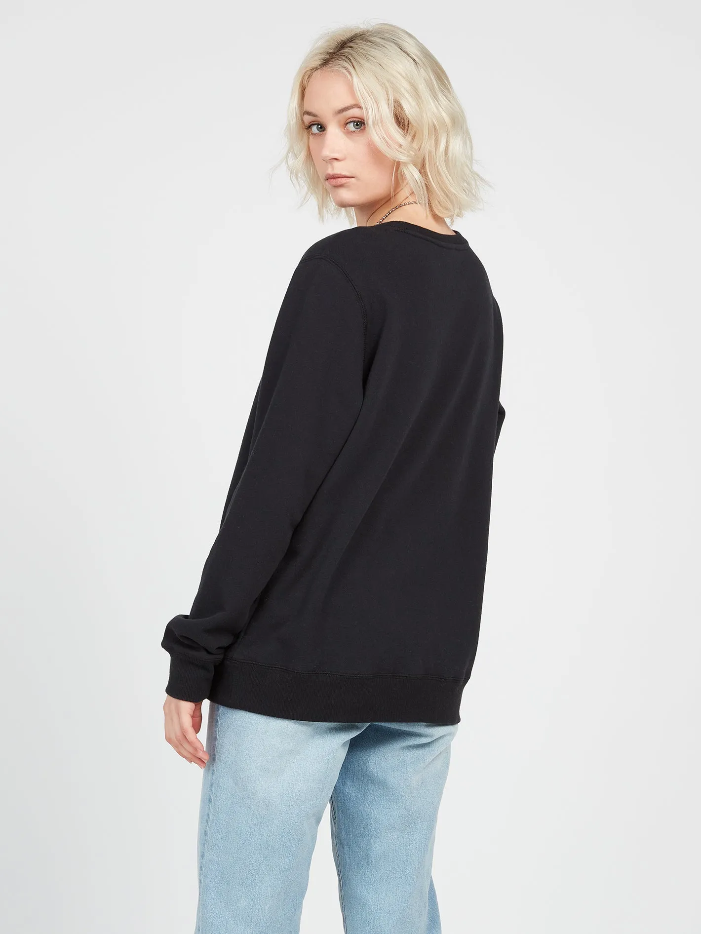 Truly Deal Sweatshirt - Black sold by Volcom product image thumbnail 4