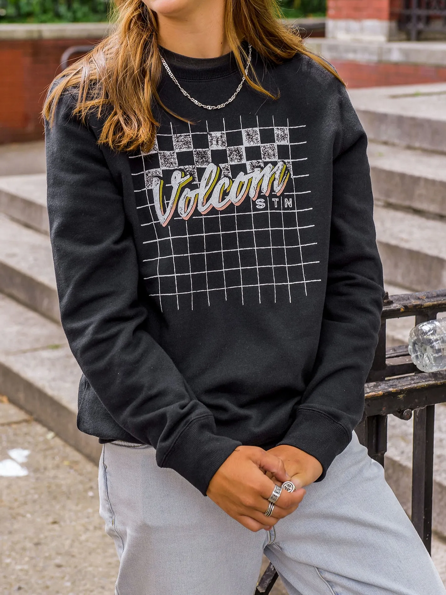 Truly Deal Sweatshirt - Black sold by Volcom