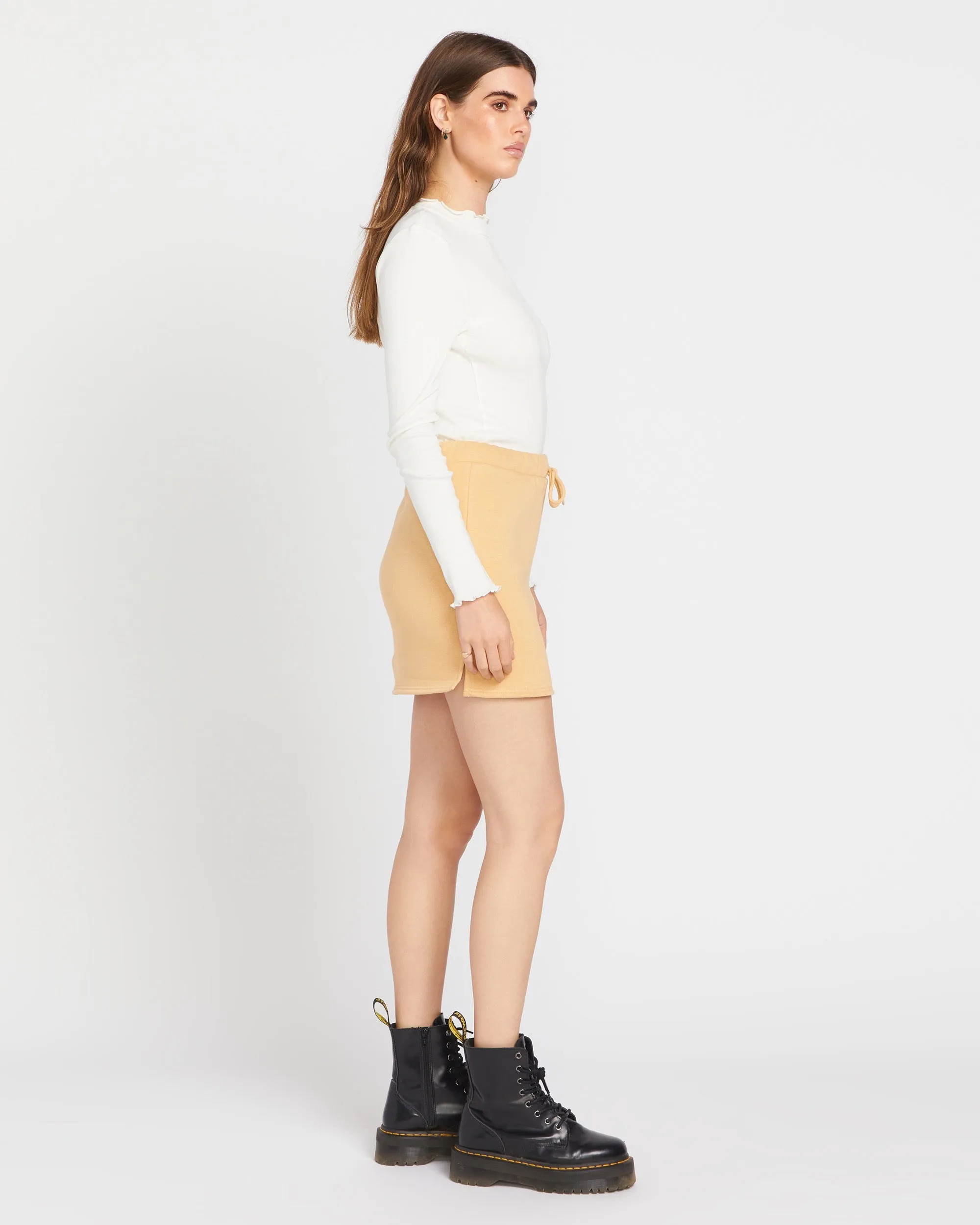 Stone Heart Up Skirt - Sand sold by Volcom product image thumbnail 5