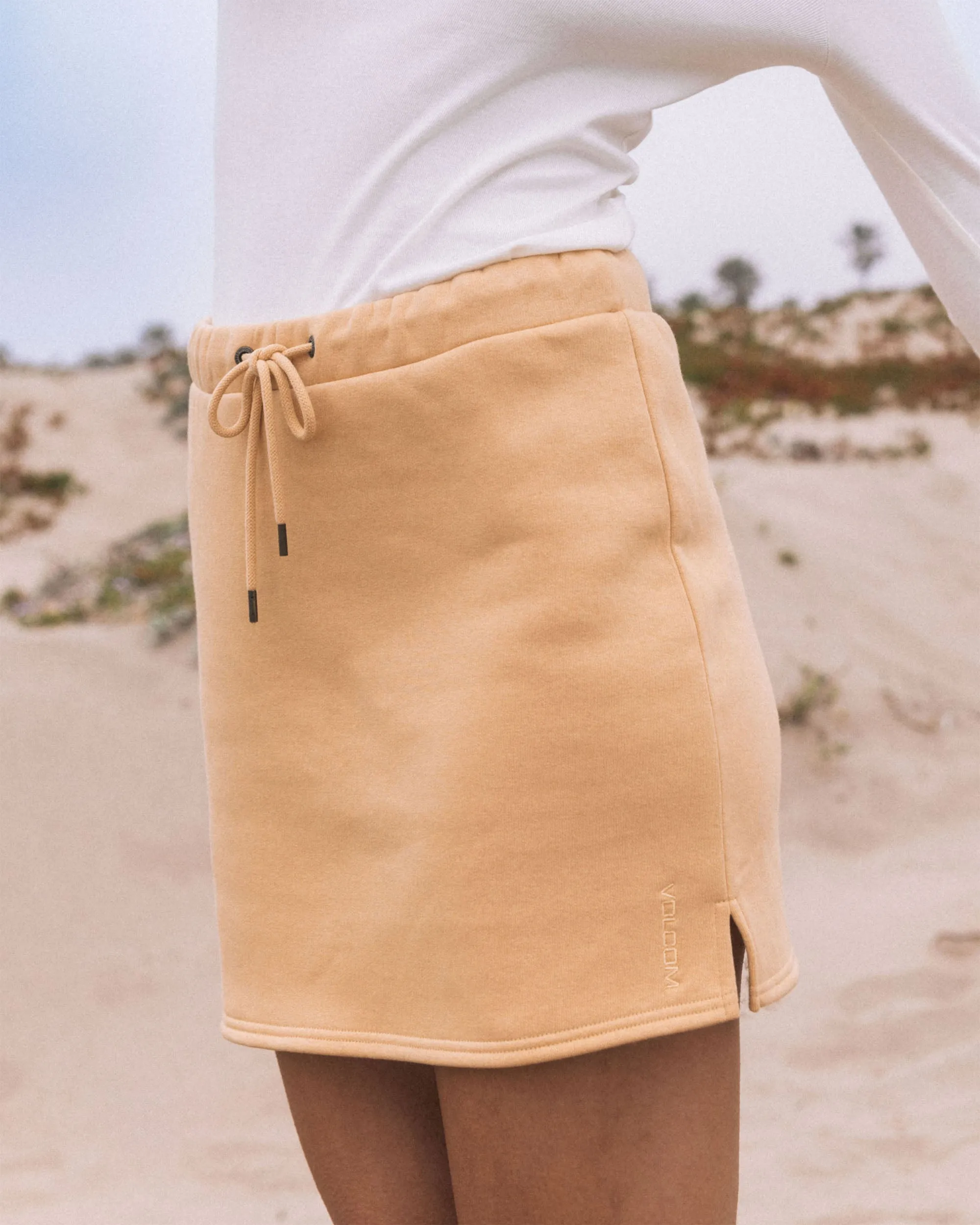 Stone Heart Up Skirt - Sand sold by Volcom product image thumbnail 2
