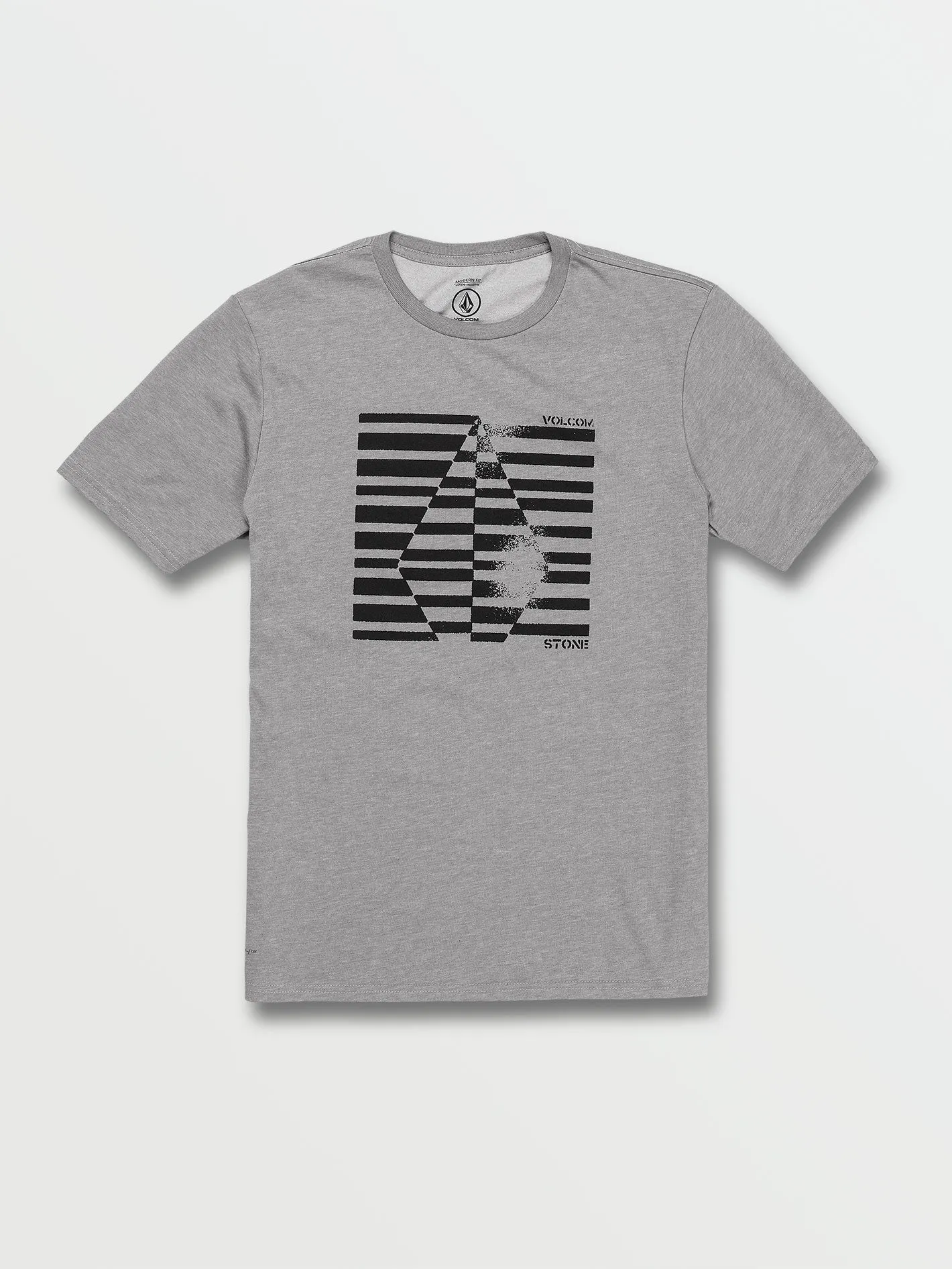 Fifty50 Stone Short Sleeve Tee - Heather Grey sold by Volcom product image thumbnail 5