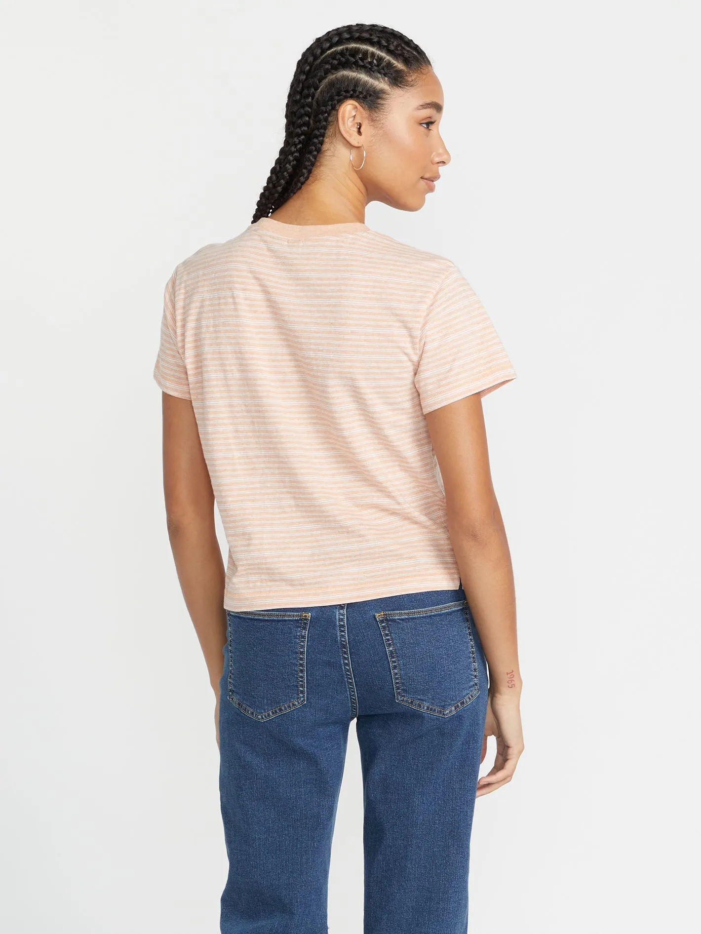 Halite Stripe Short Sleeve Shirt - Clay sold by Volcom product image thumbnail 2