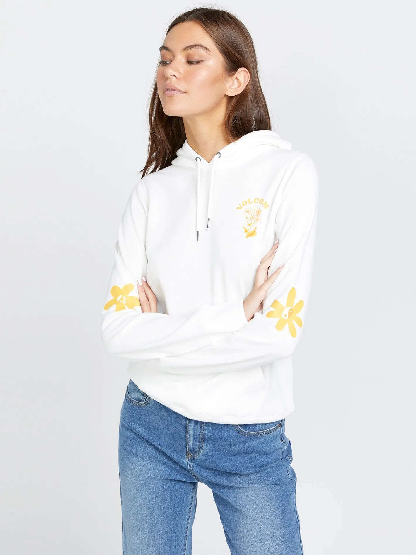 Truly Deal Hoodie - Star White sold by Volcom product image thumbnail 3