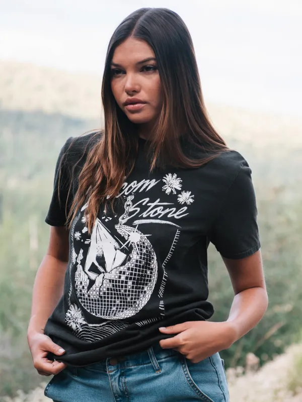 Lock It Up Tee - Vintage Black sold by Volcom