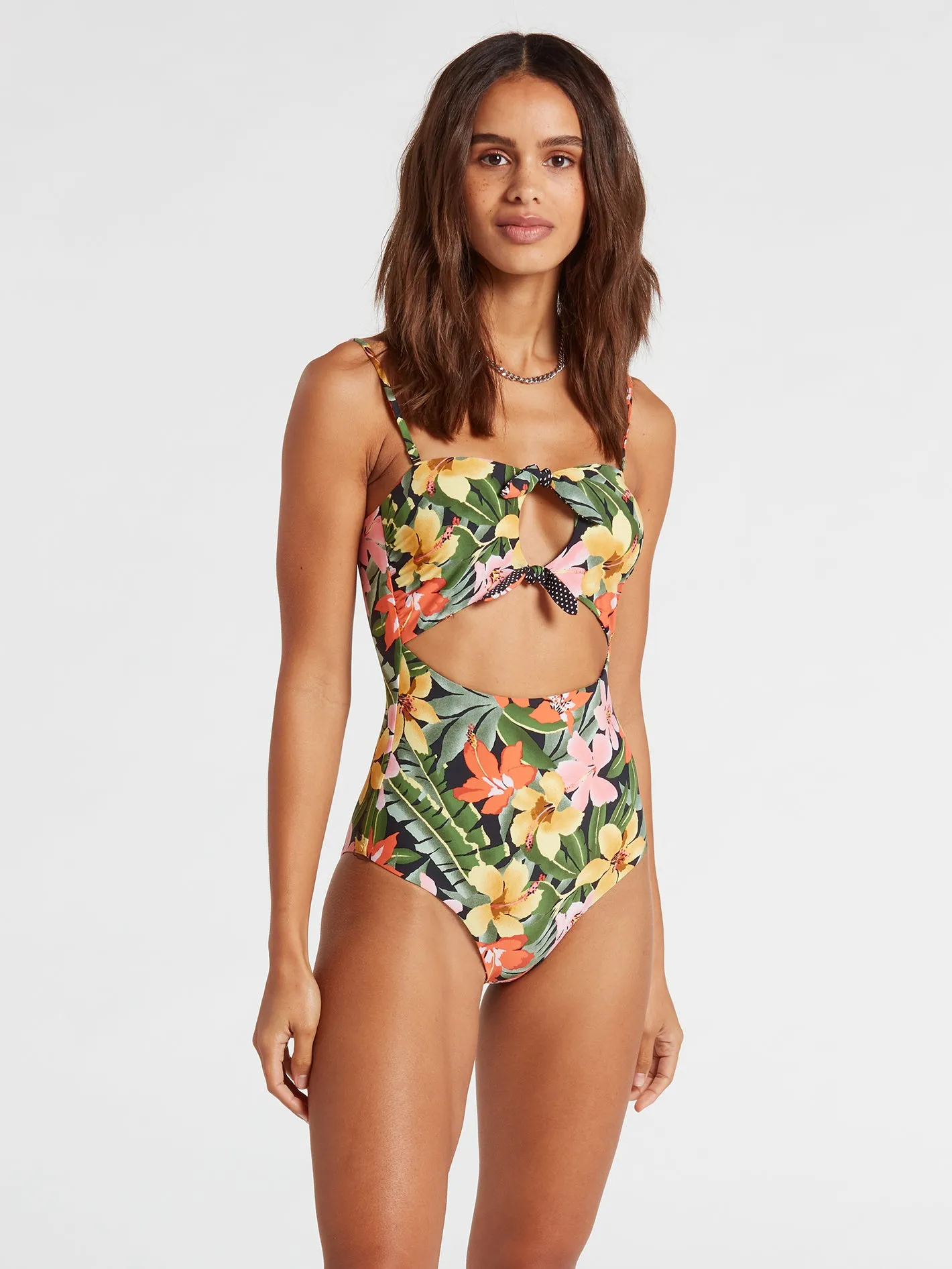 Dot The Island Reversible One-Piece Swim Suit - Black sold by Volcom product image thumbnail 4