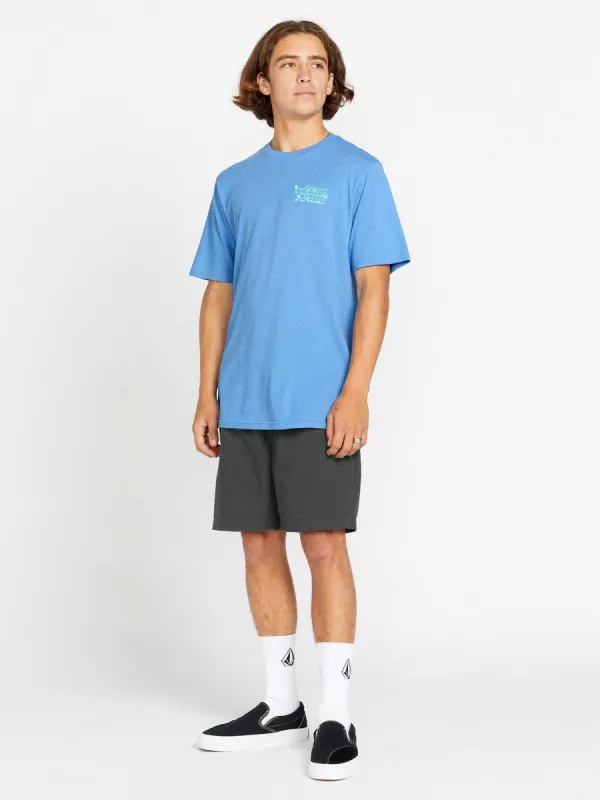 High Stone Elastic Waist Shorts - Asphalt Black sold by Volcom