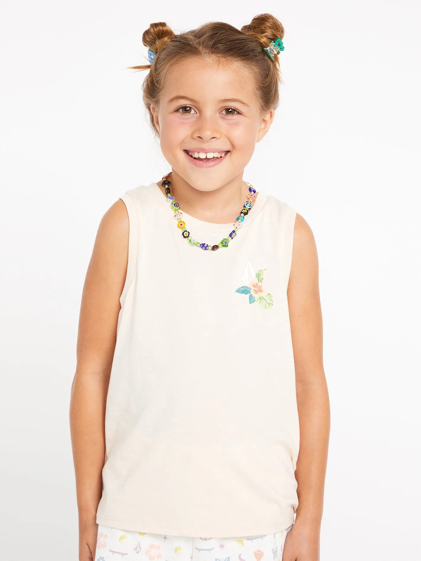 Girls Flexin Muscle Tank - Sand sold by Volcom product image thumbnail 3