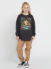 Girls Werkin Doubles Long Sleeve Shirt - Vintage Black sold by Volcom