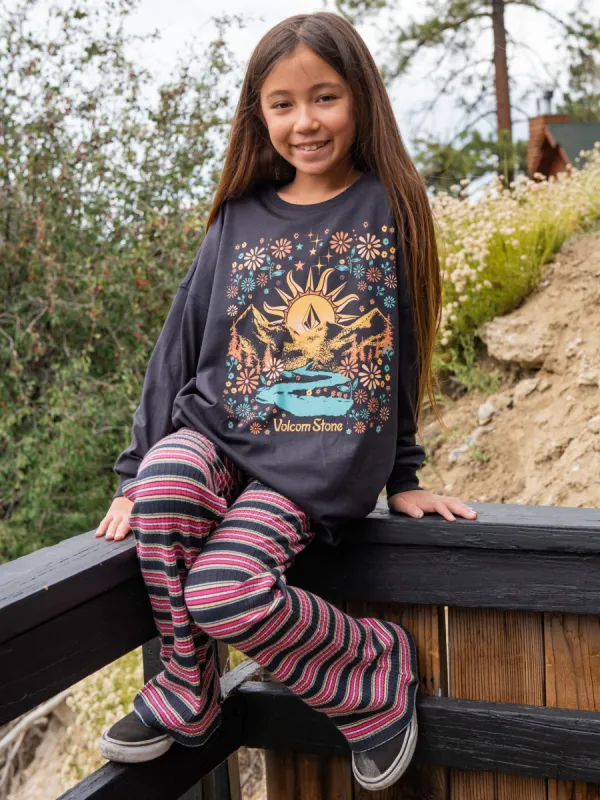 Girls Werkin Doubles Long Sleeve Shirt - Vintage Black sold by Volcom