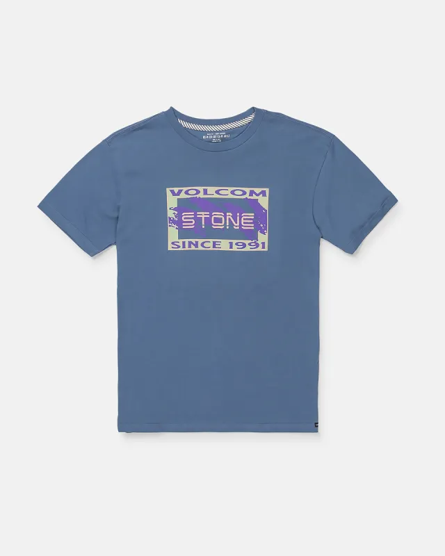 Big Boys Finna Short Sleeve Tee - Blue made by Volcom