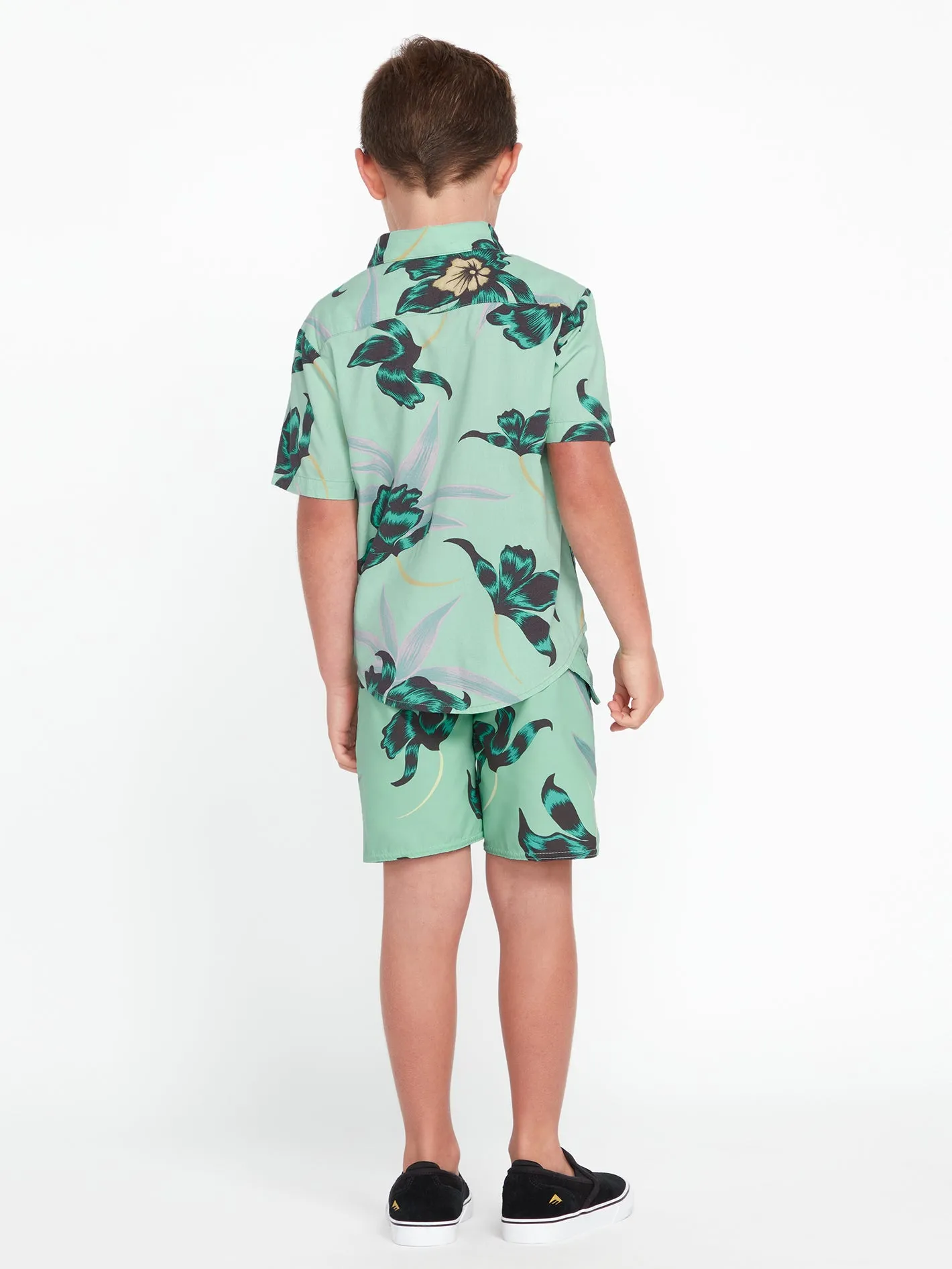Little Boys Island Time Short Sleeve Shirt - Ice sold by Volcom product image thumbnail 2