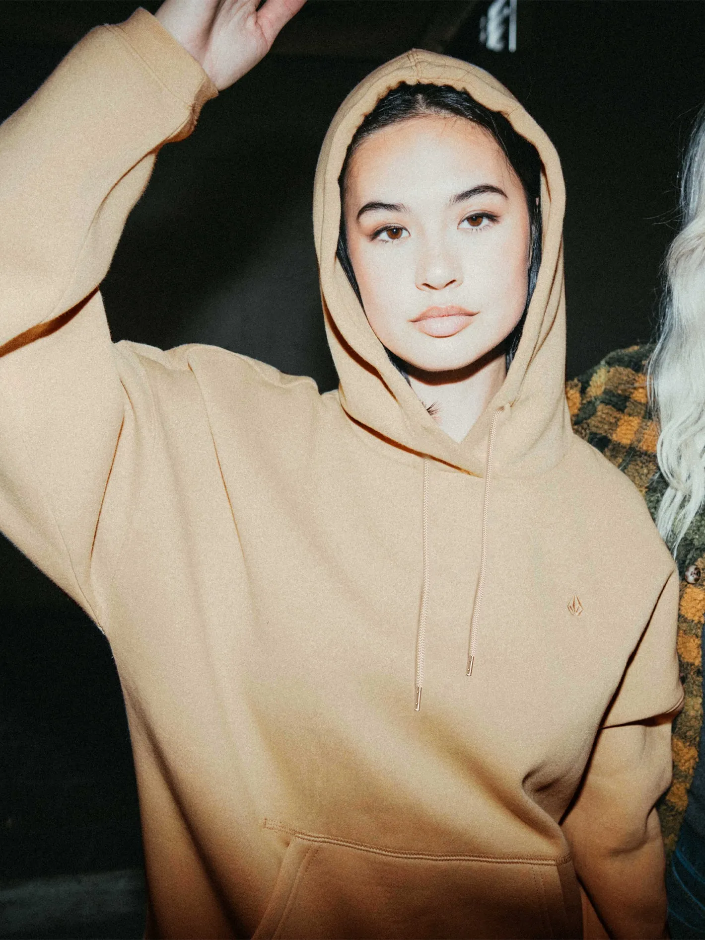 Stone Heart II Hoodie - Khaki sold by Volcom product image thumbnail 4