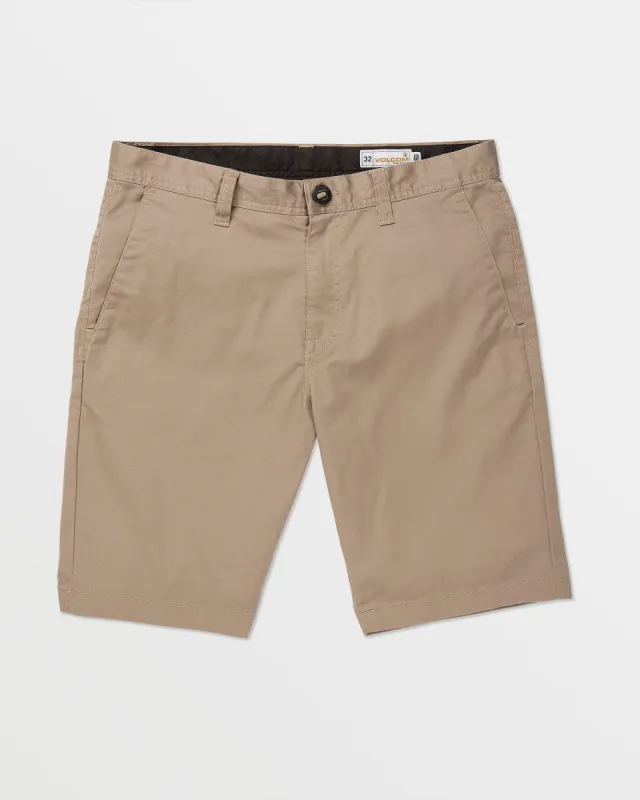 Frickin Modern Stretch Shorts - Khaki sold by Volcom