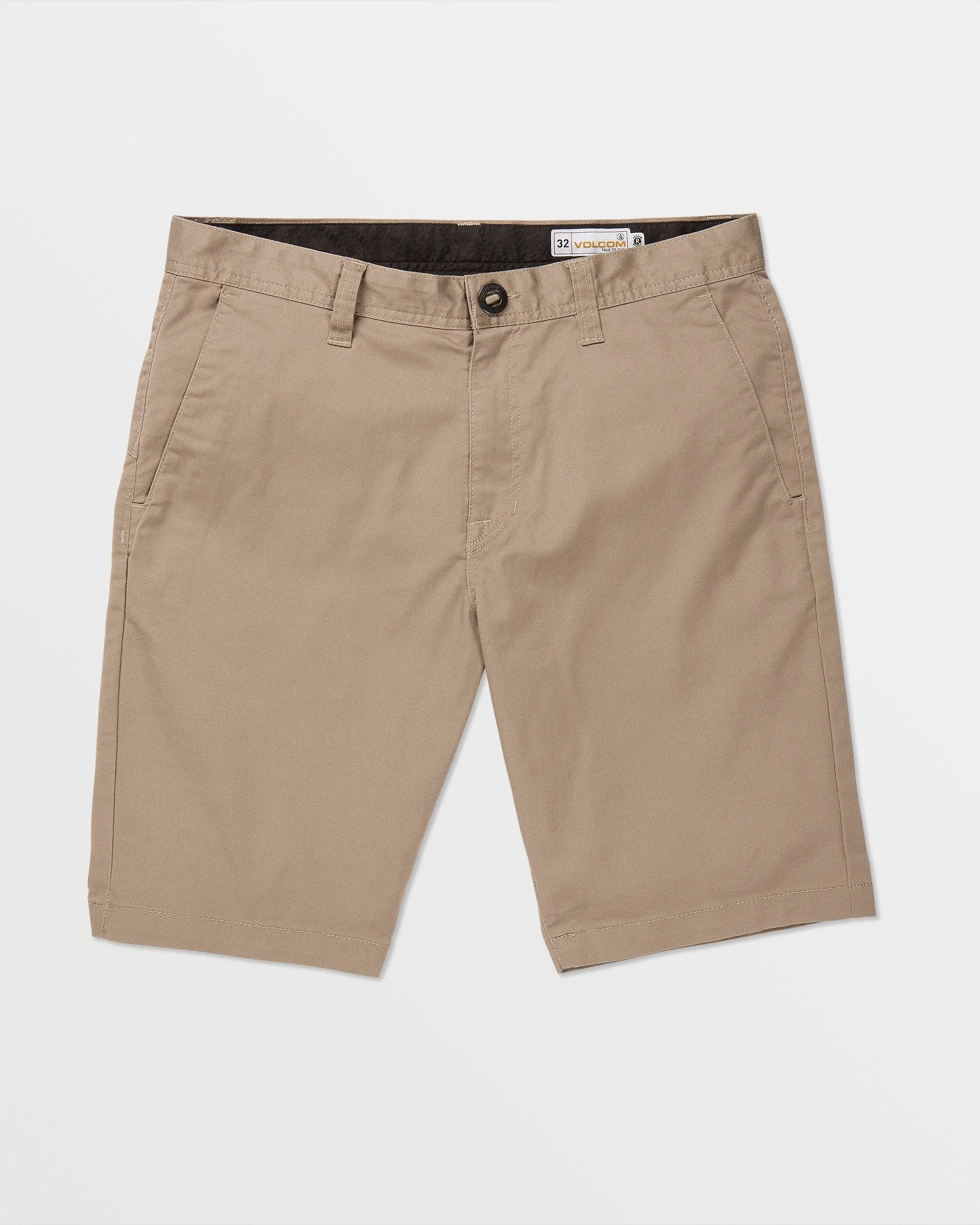 Frickin Modern Stretch Shorts - Khaki sold by Volcom