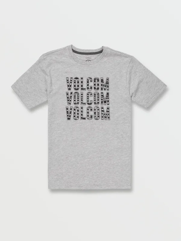 Big Boys Vibes Time Short Sleeve Tee - Heather Grey sold by Volcom
