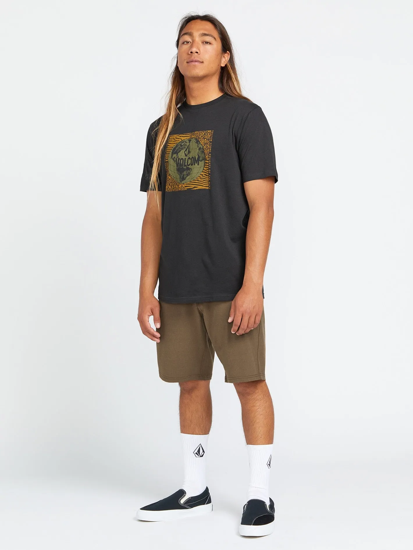 Frickin Cross Shred Static Shorts - Dark Earth sold by Volcom