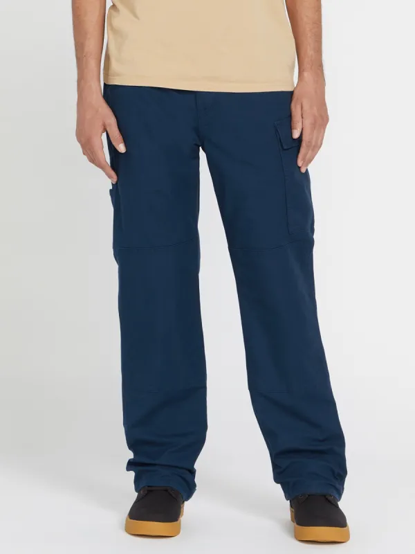 Volcom Workwear Caliper Relaxed Work Pants - Navy sold by Volcom