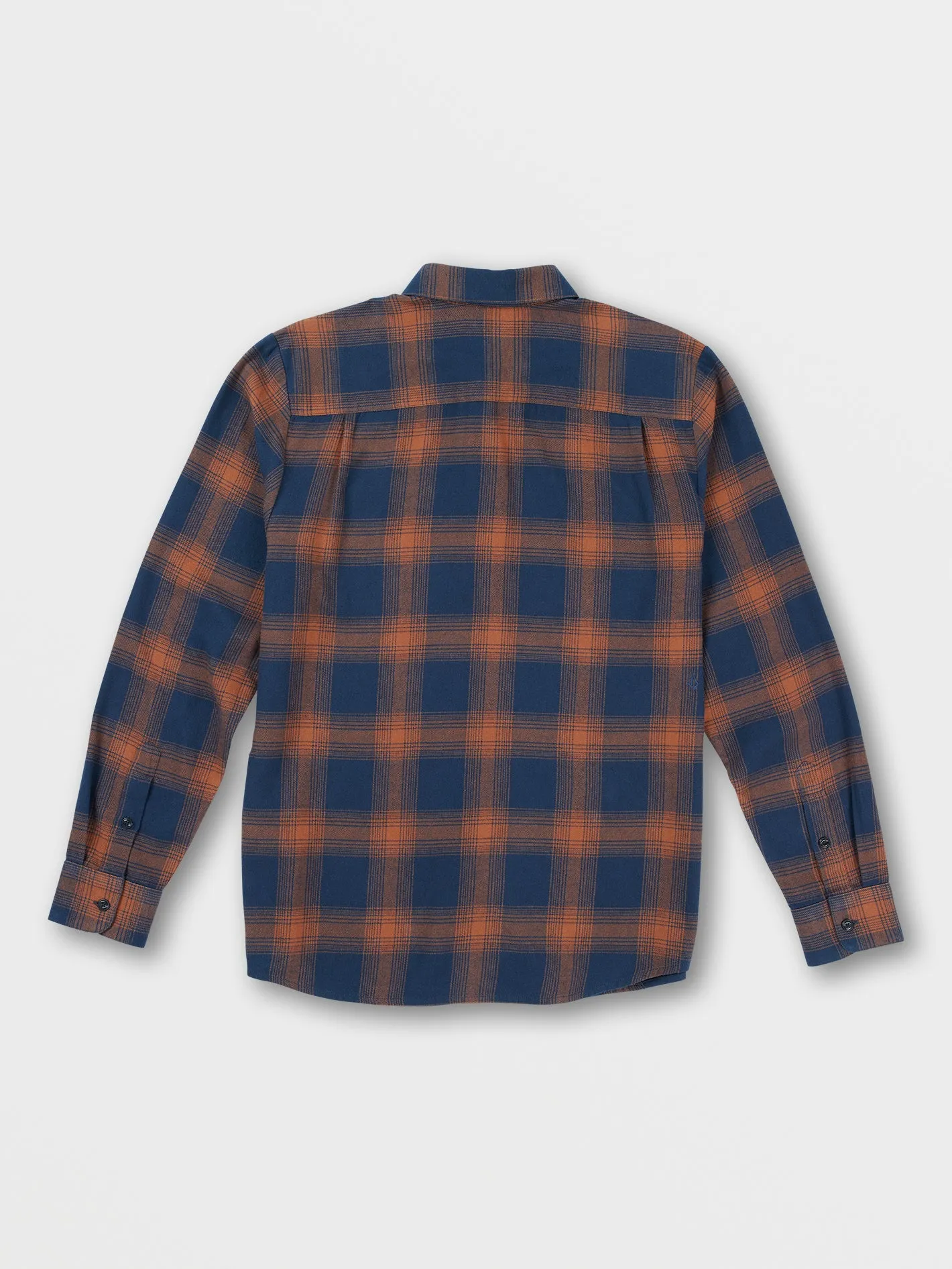 Netastone Long Sleeve Flannel - Navy sold by Volcom product image thumbnail 3