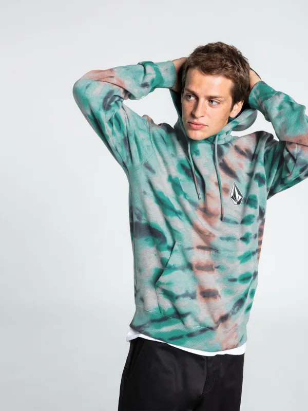 Iconic Stone Plus Pullover Hoodie - Tie Dye sold by Volcom
