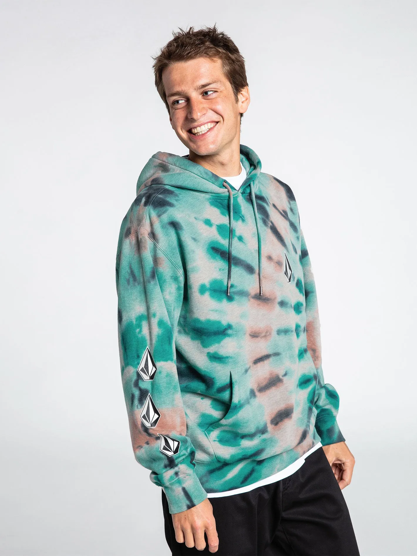 Iconic Stone Plus Pullover Hoodie - Tie Dye sold by Volcom product image thumbnail 2