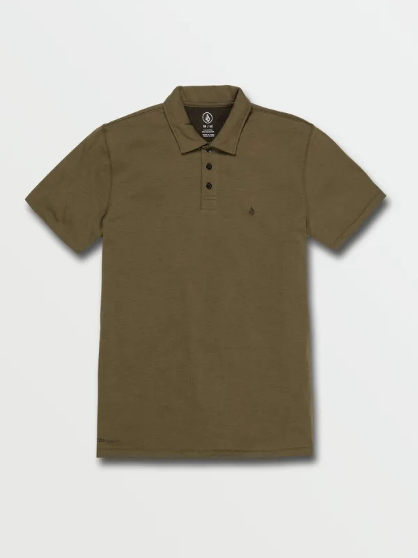 Hazard Pro Polo Short Sleeve - Military sold by Volcom