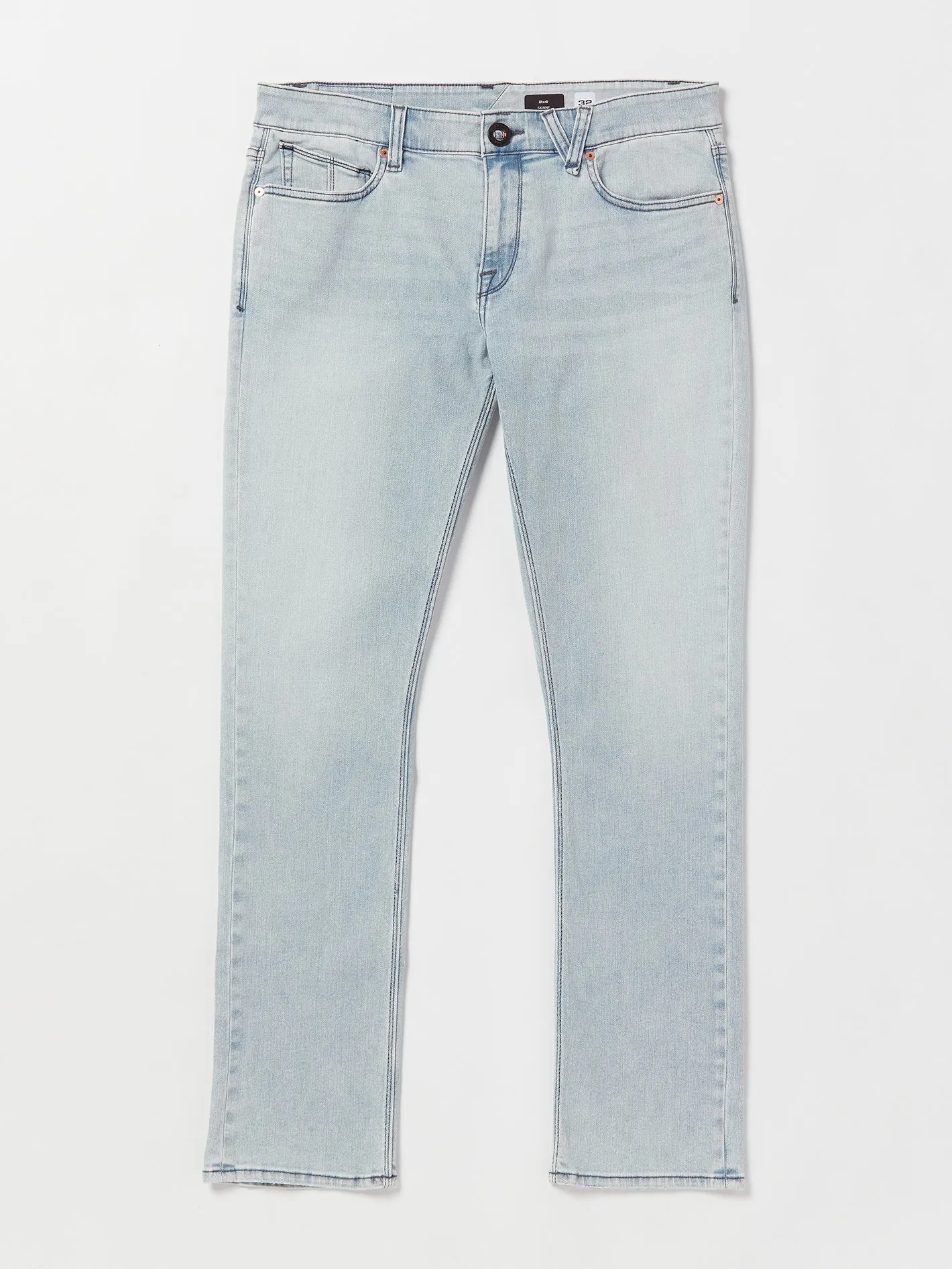 2X4 Skinny Fit Jeans - Powder Blue sold by Volcom