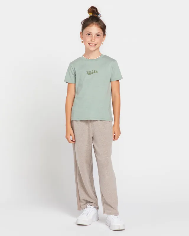 Little Girls Last Party Short Sleeve Tee - Sea Spray sold by Volcom