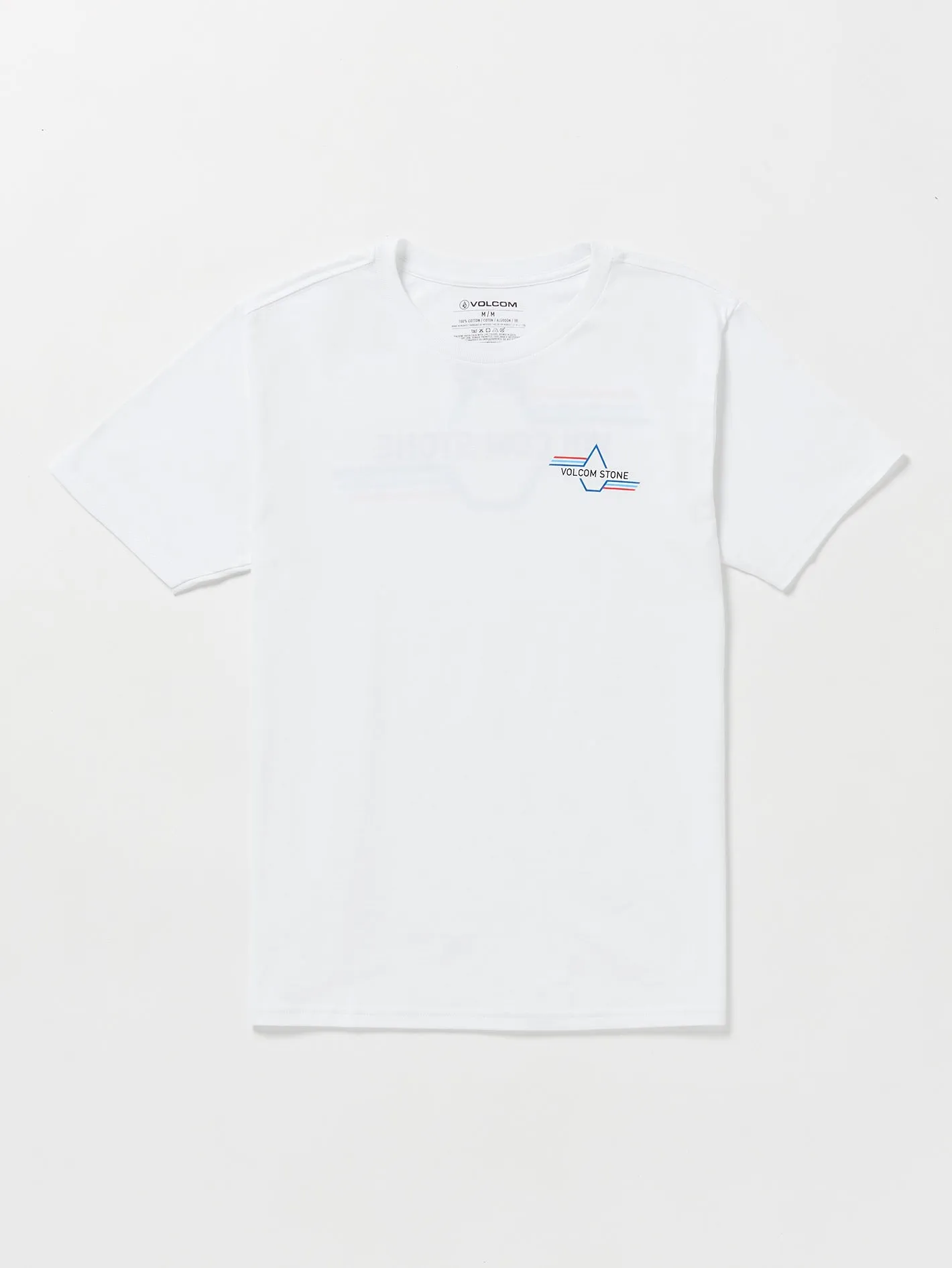 Stone Tanker Short Sleeve Tee - White sold by Volcom