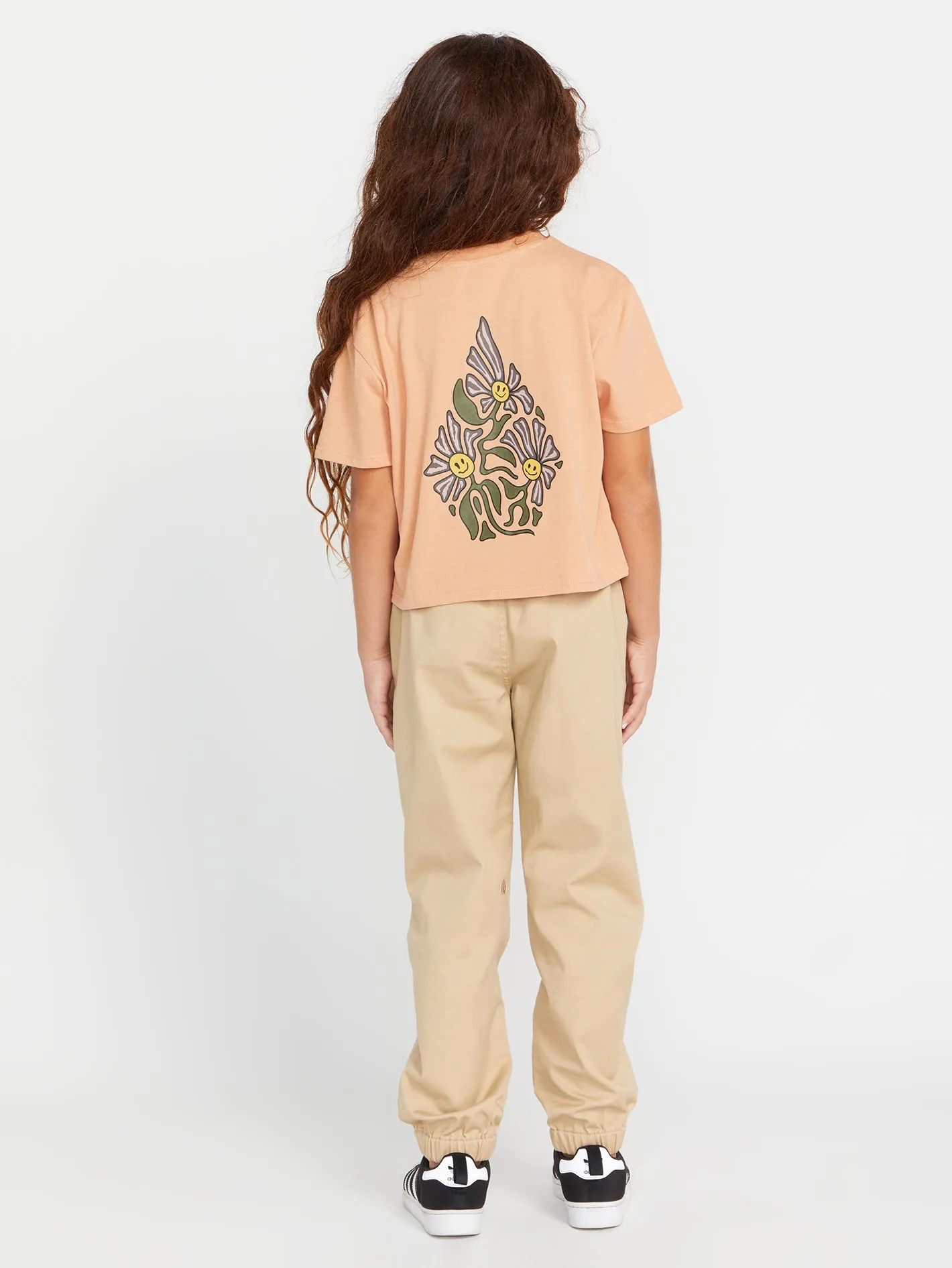 Girls Pocket Dial Tee - Clay sold by Volcom product image thumbnail 2