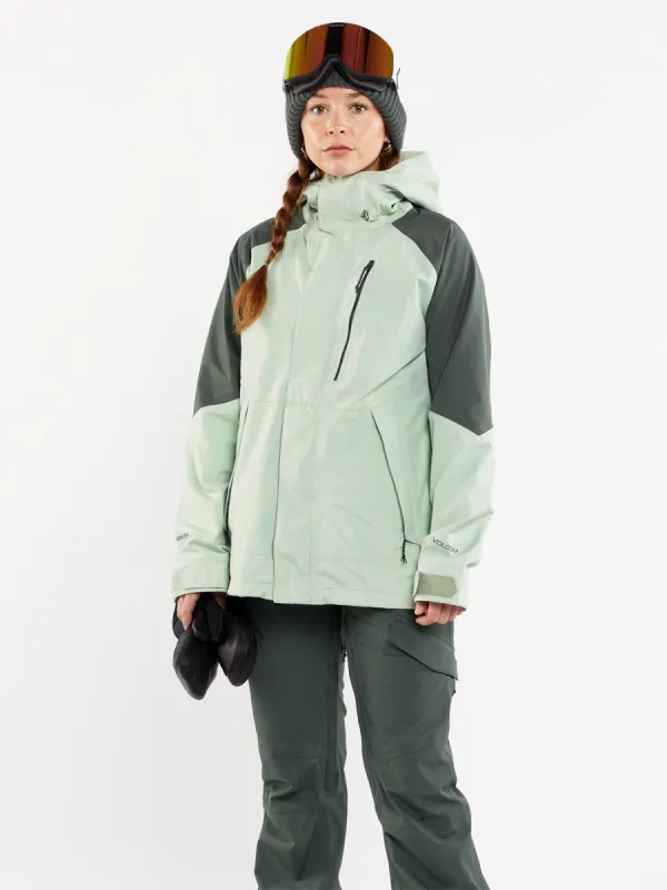 Womens V.Co Aris Gore-Tex Jacket - Sage Frost sold by Volcom