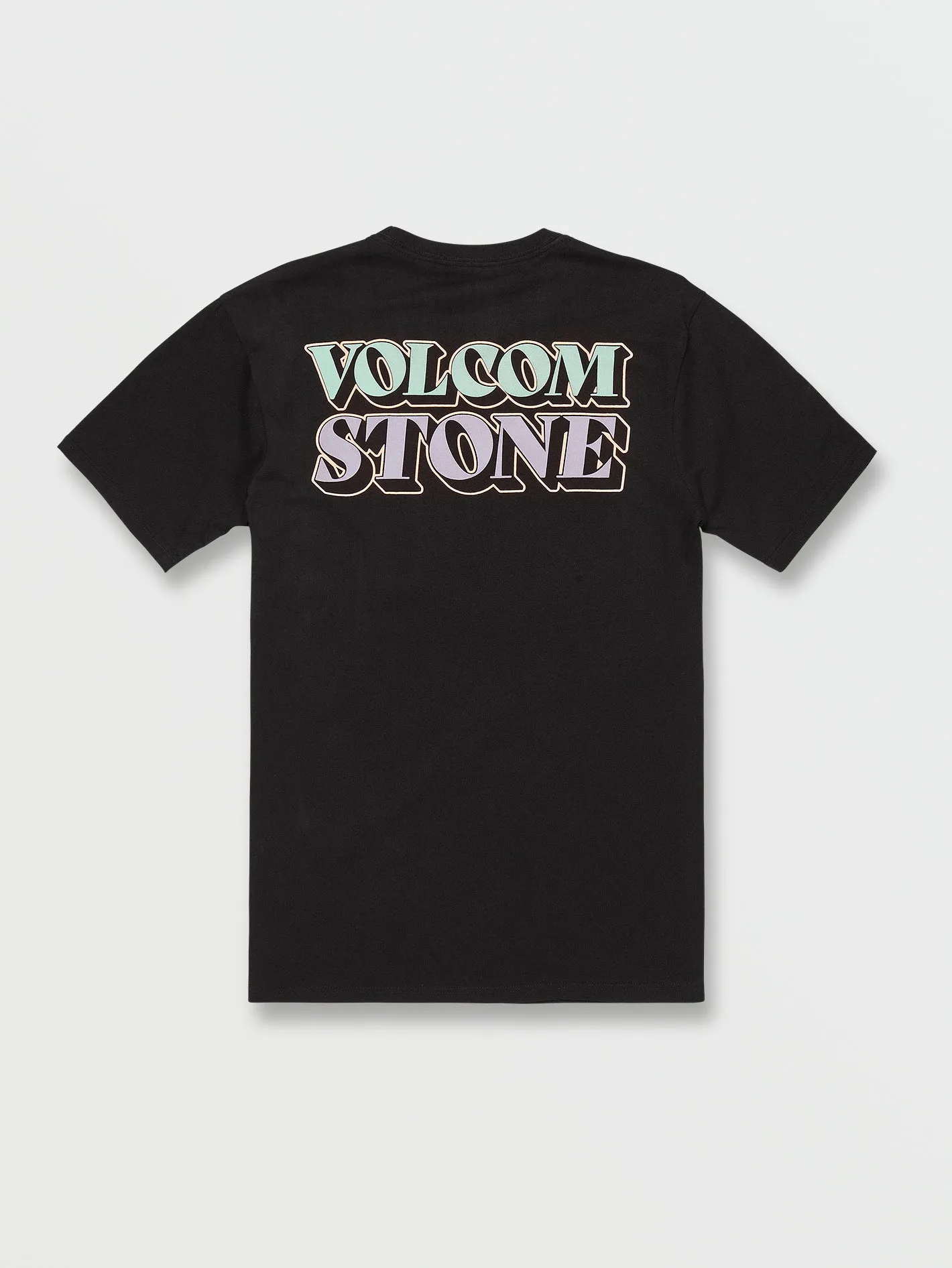 Stript Short Sleeve Tee - Black sold by Volcom product image thumbnail 5