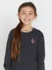 Girls Thermality Long Sleeve Shirt - Vintage Black sold by Volcom
