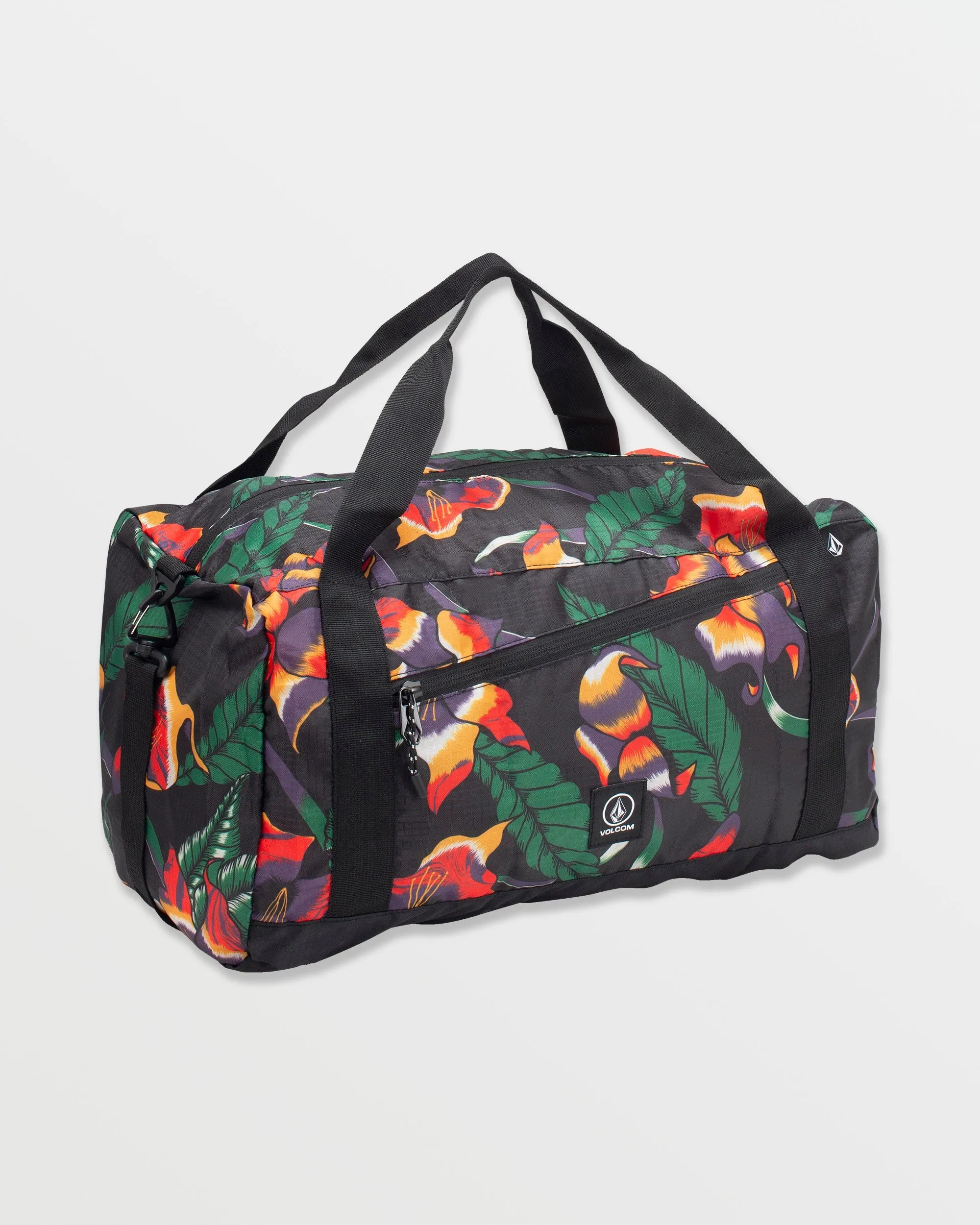 Bt Packable Duffel - Black Floral Print sold by Volcom