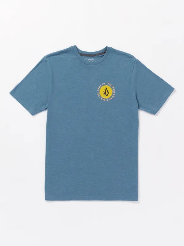 Shaped Up Short Sleeve Tee - Stone Blue Heather sold by Volcom