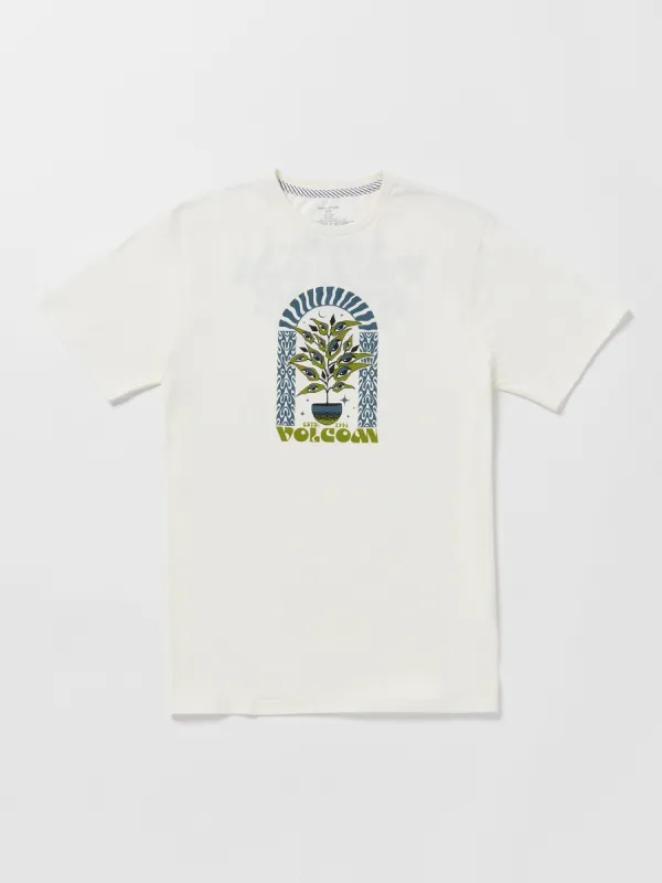 Delights Farm to Yarn Short Sleeve Tee - Off White sold by Volcom