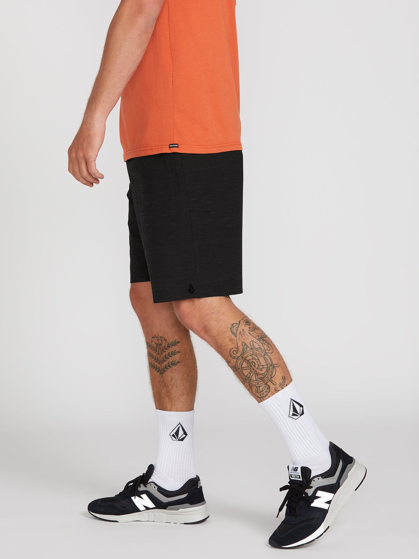 Packasack Lite Hybrid Shorts - Black sold by Volcom product image thumbnail 3