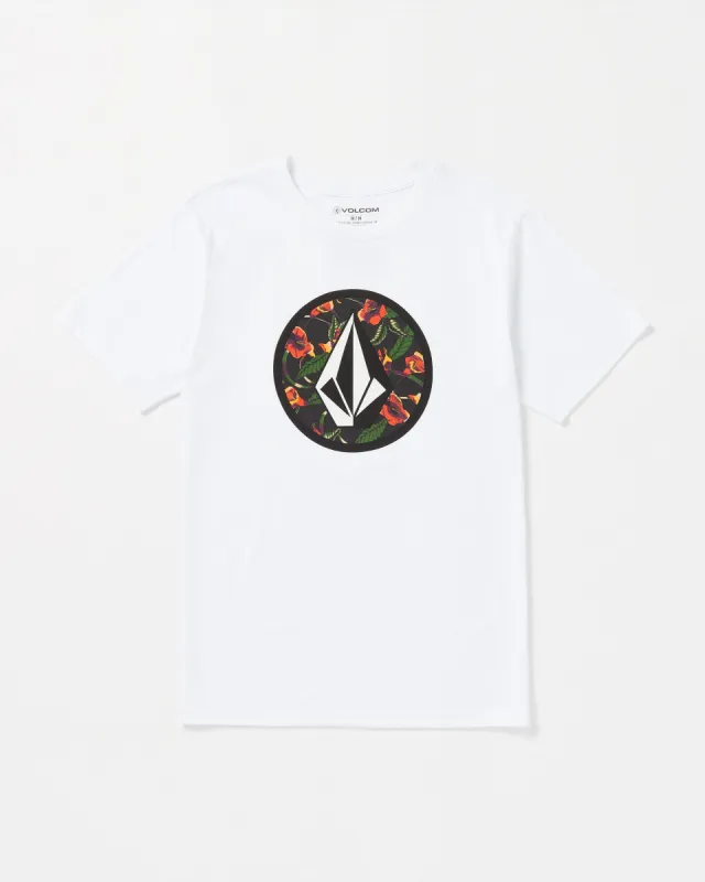 Circle Stone Short Sleeve Tee - White sold by Volcom