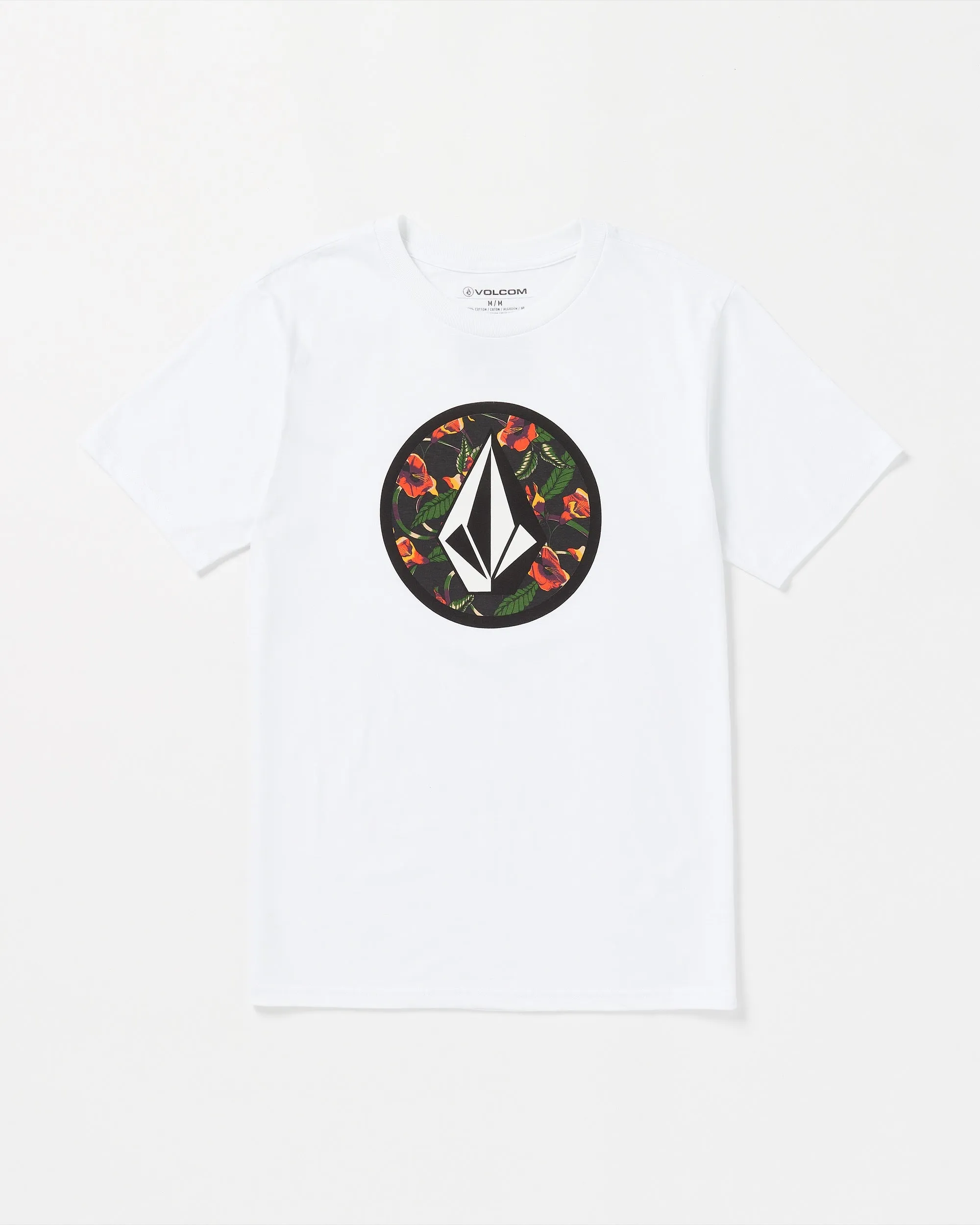 Circle Stone Short Sleeve Tee - White sold by Volcom