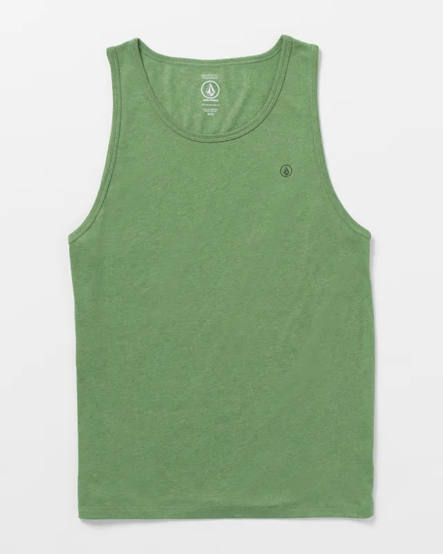 Solid Heather Tank - Ivy Heather sold by Volcom