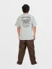 Tokyo True Featured Artist Yusuke Tiger Short Sleeve Tee - Cement Grey sold by Volcom