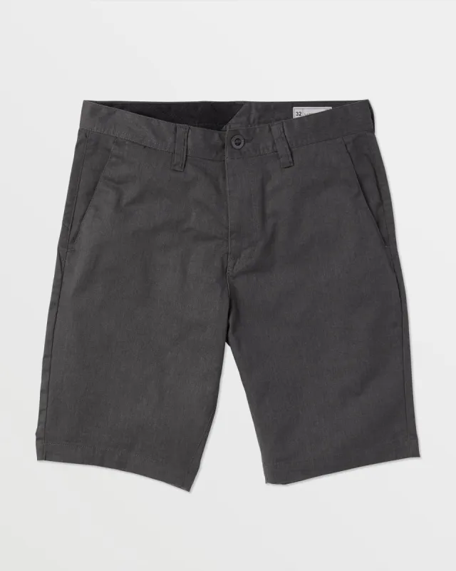 Frickin Modern Stretch Shorts - Charcoal Heather sold by Volcom