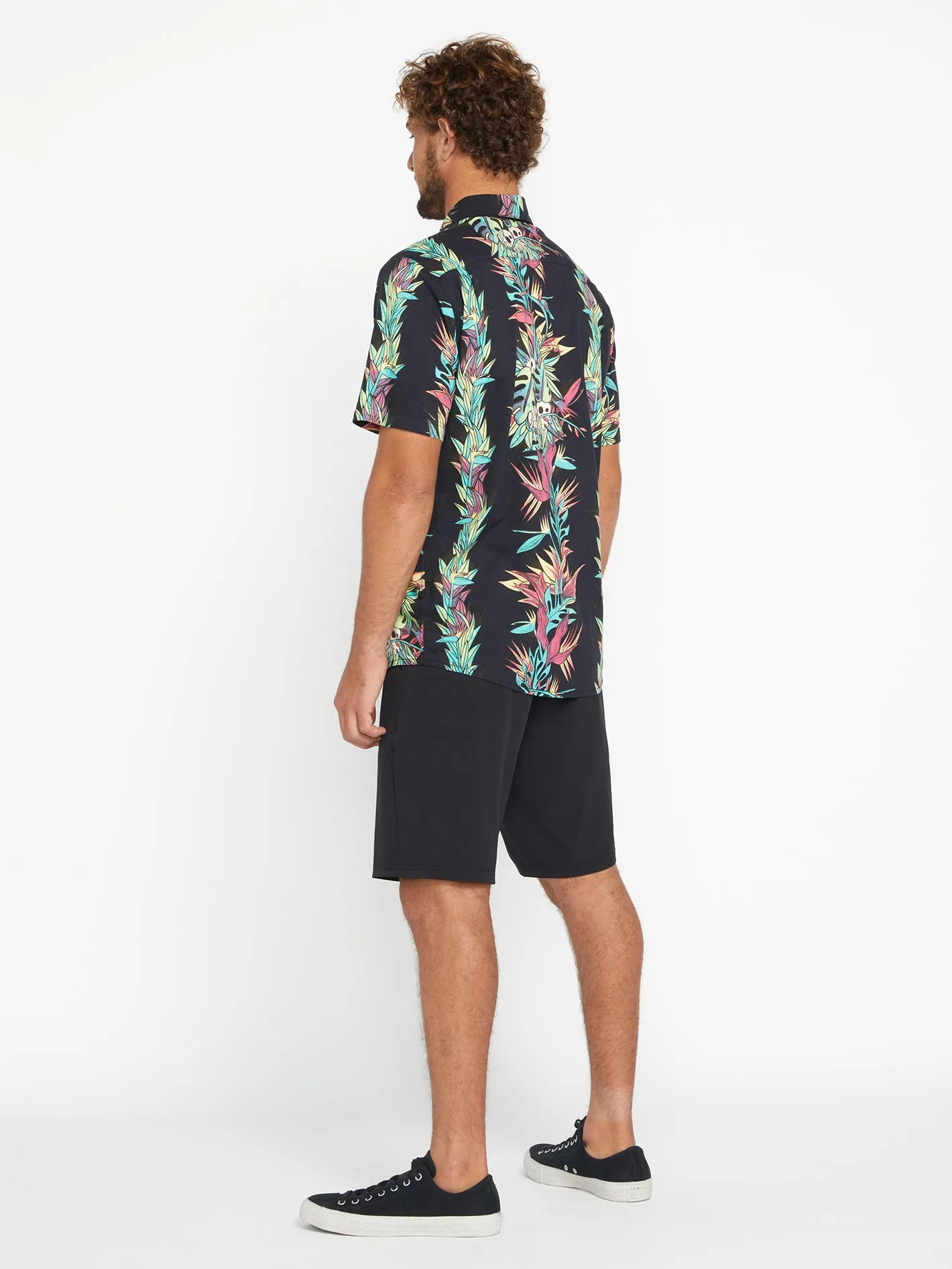 Volcom Entertainment Pepper Short Sleeve Shirt - Black sold by Volcom product image thumbnail 3