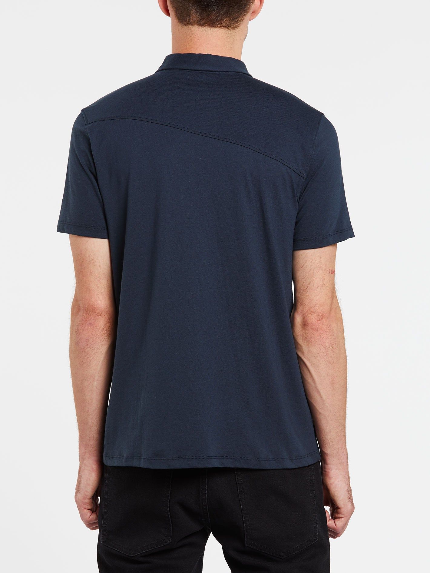 Wowzer Polo Short Sleeve - Navy sold by Volcom product image thumbnail 2